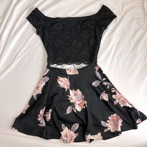 Windsor Off The Shoulder Floral Dress